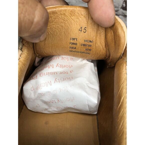 Romero And Mcpaul Dusty Pink Leather Lace Up Portugal Shoes Men’s Sz 45EU/12M US - Picture 8 of 16